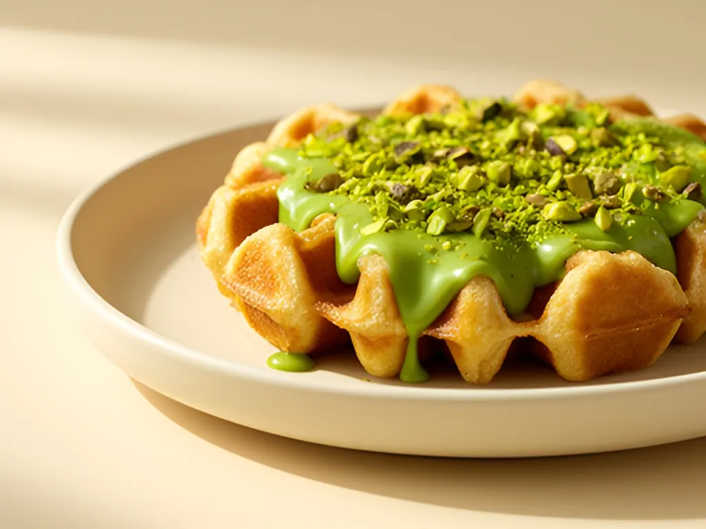 Waffle - Pistachio